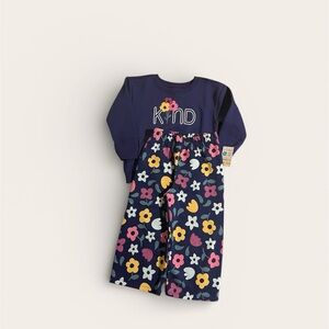 NWT Girls Fleece Set Sz 2T